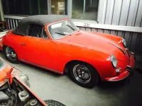 Occasion Porsche 356 90 ch (66 kW) 1963 Rouge Cabriolet