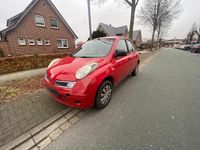 Gebraucht Nissan Micra 65 PS (47 kW) 2010 Rot Kleinwagen