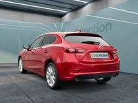 gebraucht Mazda 3 2.0 Skyactiv-G 120 Exclusive-Line Automatik LED