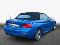 Gebraucht BMW 218 M Sport 150 PS (110 kW) 2018 Blau Cabrio