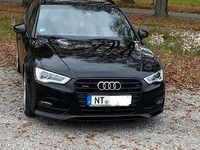 Gebraucht Audi A3 S-Line 179 PS (131 kW) 2016 Schwarz Limousine