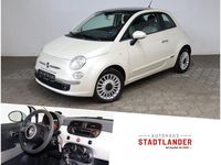 Gebraucht Fiat 500 Lounge 69 PS (50 kW) 2011 Weiß Kleinwagen