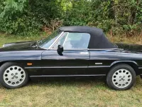Gebraucht Alfa Romeo Spider 120 PS (88 kW) 1992 Schwarz Cabrio