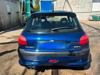Gebraucht Peugeot 206 109 PS (80 kW) 2002 Blau Kleinwagen