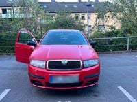 Gebraucht Skoda Fabia 60 PS (44 kW) 2007 Rot Kleinwagen