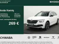Gebraucht Skoda Kamiq Monte Carlo 110 PS (80 kW) 2022 Moonweiss metallic SUV