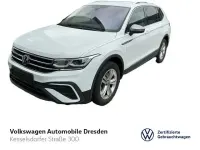 Gebraucht VW Tiguan Allspace Life 200 PS (147 kW) 2022 Pure white SUV