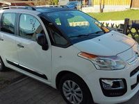 Gebraucht Citroën C3 Picasso Exclusive 99 PS (72 kW) 2017 Weiß Van / Kleinbus