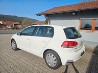 Gebraucht VW Golf VI Trendline 86 PS (63 kW) 2011 Weiß Kleinwagen