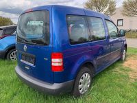 Second-hand VW Caddy Startline 86 CP (63 kW) 2011 Albastru Monovolum
