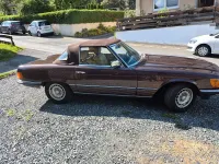 Gebraucht Mercedes SL280 185 PS (136 kW) 1983 Braun Cabrio