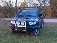 Gebraucht Mitsubishi Pajero 125 PS (91 kW) 1999 Blau SUV