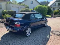 Gebraucht VW Golf Sportline 116 PS (85 kW) 2002 Blau Cabrio