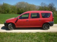 Gebraucht Dacia Logan MCV 75 PS (55 kW) 2008 Rot Kombi