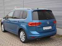 Gebraucht VW Touran Highline 150 PS (110 kW) 2016 Blau Van / Kleinbus