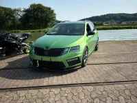 Gebraucht Skoda Octavia RS 300 PS (220 kW) 2018 Grün Kombi