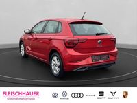 Gebraucht VW Polo Style 95 PS (69 kW) 2022 Rot Kleinwagen