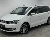 Gebraucht VW Sharan Highline 150 PS (110 kW) 2018 Weiß Van / Kleinbus