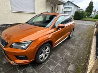 Używany Seat Ateca 4Drive 190 KM (139 kW) 2017 Pomarańczowy SUV