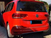 Gebraucht VW Touran Highline 150 PS (110 kW) 2017 Orange Van / Kleinbus