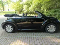 Gebraucht VW New Beetle 102 PS (75 kW) 2004 Schwarz Kleinwagen