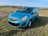 Gebraucht Opel Corsa Edition 87 PS (63 kW) 2012 Blau Kleinwagen