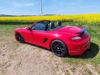 Gebraucht Porsche Boxster 239 PS (175 kW) 2004 Rot Cabrio