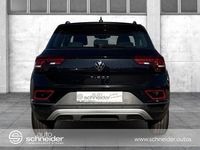 Gebraucht VW T-Roc Life 150 PS (110 kW) 2022 Schwarz SUV