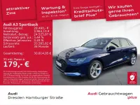 Usado Audi A3 Advanced 116 HP (85 kW) 2025 Azul Sedan