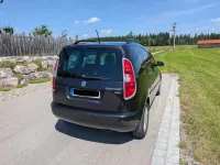 Gebraucht Skoda Roomster Elegance 105 PS (77 kW) 2012 Schwarz Van / Kleinbus