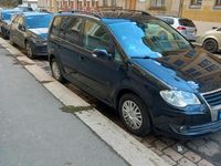 Gebraucht VW Touran 105 PS (77 kW) 2007 Schwarz Van / Kleinbus