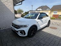 Gebraucht VW T-Roc Cabriolet R-line 150 PS (110 kW) 2022 Weiß Cabrio