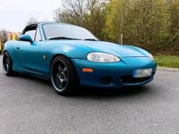 Second-hand Mazda MX5 110 CP (80 kW) 2002 Albastru Cabrio
