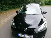 Gebraucht Mazda 2 Inclusive 75 PS (55 kW) 2008 Schwarz Kleinwagen