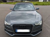 gebraucht Audi A5 Cabriolet 3.0 TDI quattro 2x S-Line Leder 20 Zoll Grau