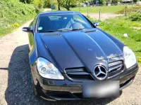 Gebraucht Mercedes SLK200 163 PS (119 kW) 2007 Schwarz Cabrio