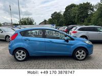 Gebraucht Ford Fiesta Trend 82 PS (60 kW) 2010 Blau Kleinwagen