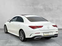 Gebraucht Mercedes CLA250 AMG line 224 PS (164 kW) 2020 Polarweiss  unilack Coupé