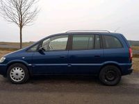 Gebraucht Opel Zafira Njoy 125 PS (91 kW) 2004 Blau Van / Kleinbus