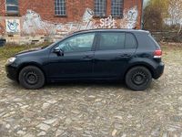 Gebraucht VW Golf VI Highline 122 PS (89 kW) 2010 Schwarz Kleinwagen