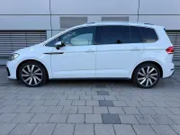 Gebraucht VW Touran Highline 181 PS (133 kW) 2018 Weiß Van / Kleinbus