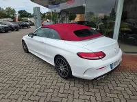 Gebraucht Mercedes C220 AMG 194 PS (142 kW) 2023 Weiß Cabrio