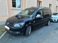 Gebraucht VW Caddy Maxi Comfortline 140 PS (102 kW) 2011 Schwarz Van / Kleinbus