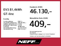 Neu Kia EV3 GT-Line 150 kW (204 PS) 2026 Auroraschwarz metallic // schw SUV