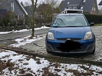 Gebraucht Ford Fiesta 69 PS (50 kW) 2007 Blau Kleinwagen