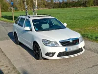 Gebraucht Skoda Octavia RS 170 PS (125 kW) 2011 Weiß Kombi
