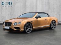 Gebraucht Bentley Continental GT Convertible Mulliner 528 PS (388 kW) 2016 Gold Cabrio