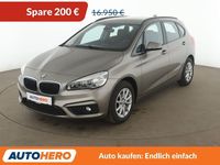 Gebraucht BMW 218 Active Tourer Advantage 150 PS (110 kW) 2018 Grau Van / Kleinbus