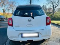 Gebraucht Nissan Micra 80 PS (58 kW) 2015 Weiß Kleinwagen