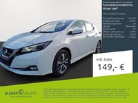 Gebraucht Nissan Leaf Acenta 110 kW (150 PS) 2021 Weiß Kleinwagen